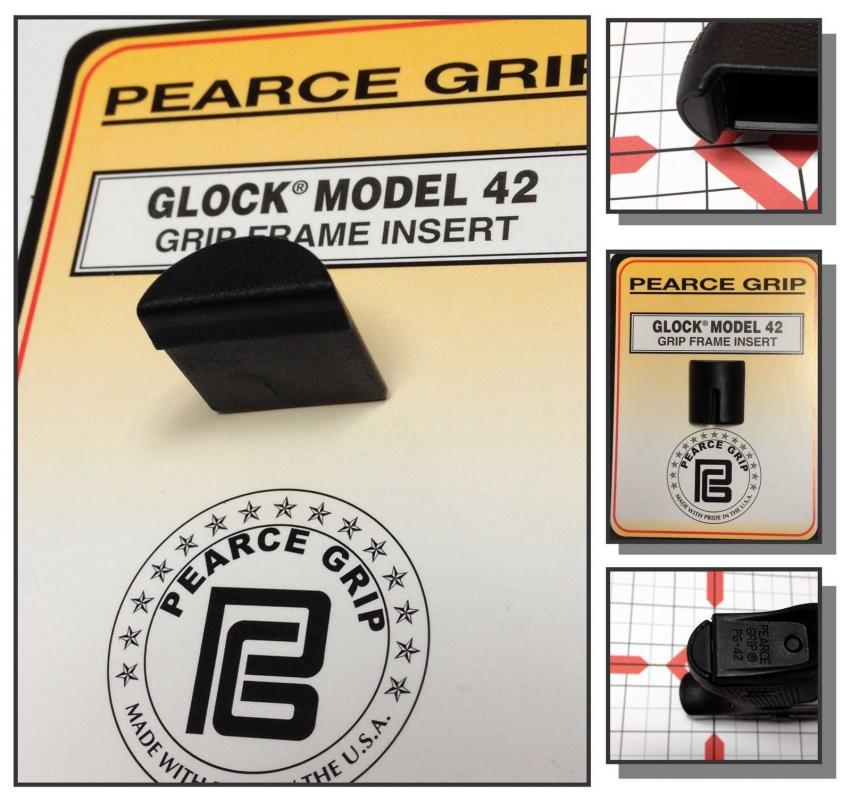 Záslepka pažby Pearce Grip GLOCK 42/43 - není určená pro G43X