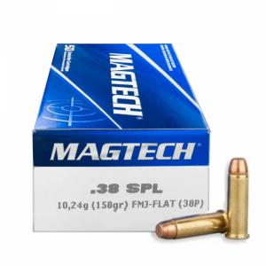 Magtech .38Spec FMJ FLAT (38P) 10,24g, 158gr