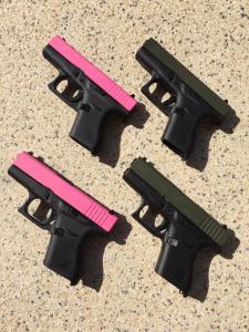 Glock-pink-sniper-green