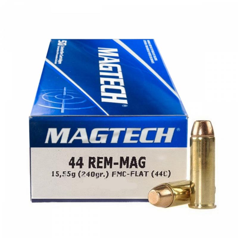 Magtech 44 REM MAG FMJ FLAT (44C) 15,55g 240 gr