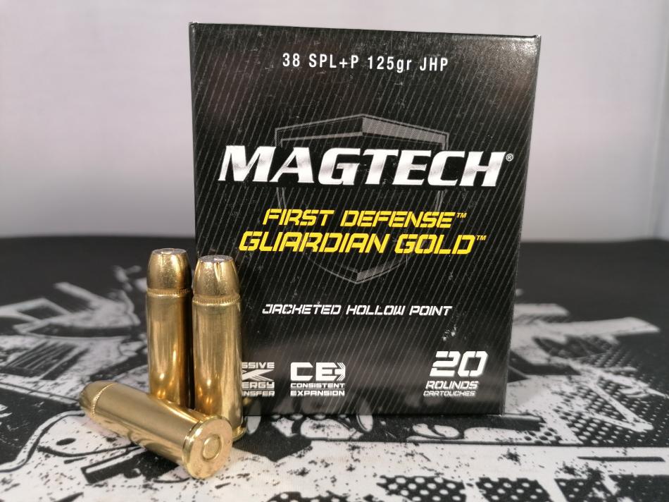 Magtech Guardian Gold .38Spec+P, JHP (GG38A), 8,1g/125gr