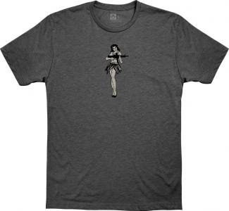 Magpul tričko Hula Girl CVC tmavě šedá, XL