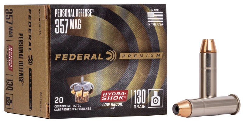 Federal Premium Personal Defense Hydra Shok JHP Low Recoil .357Mag 8,4g/130gr