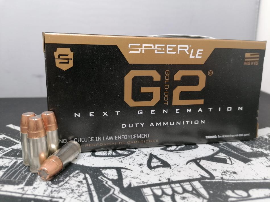 Speer Gold Dot G2 Duty Ammunition 9x19 9,5g/147gr
