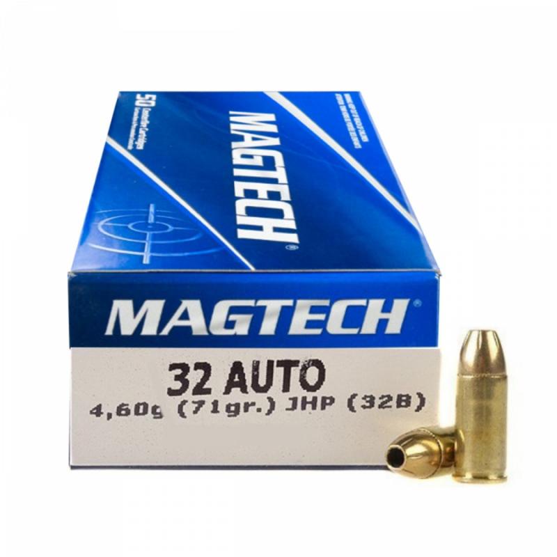 Magtech 7,65 Browning, .32ACP JHP(32B) 4,62 g/ 71 GR - A1
