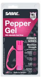 Sabre Red Pepřový gel Runner pro běžce, růžová