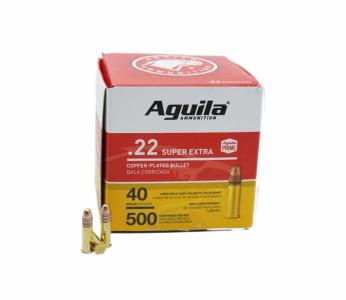 Aguila Super Extra HV .22LR, 2,6g/40GR
