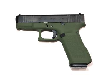 Glock 45, ráže: 9 mm, CERAKOTE - GREEN, rám