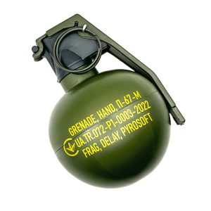 Airsoft grenade Pyro-P67M NATO