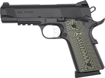 Tisas ZIG PCS 9 Black, 9 mm / 4,25