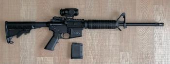 SW MP 15 Sport II - puška samonabíjecí . 223 Rem.