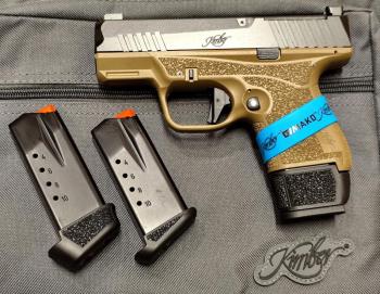 Kimber R7 Mako (OR) Bundle 11&15-Round REINTRO, 9 mm Luger, FDE