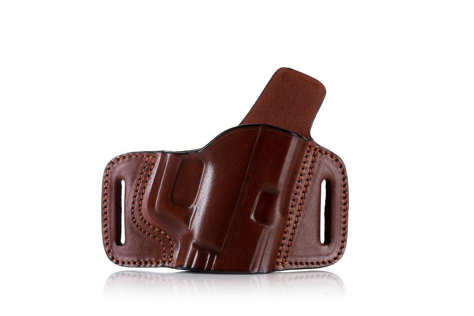 Falco pouzdro pro Kimber K6S, opaskové, kožené, ČERNÉ