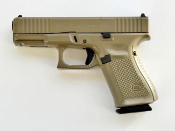 Glock 19 Gen5 MOS FS, CERAKOTE - FDE Elite