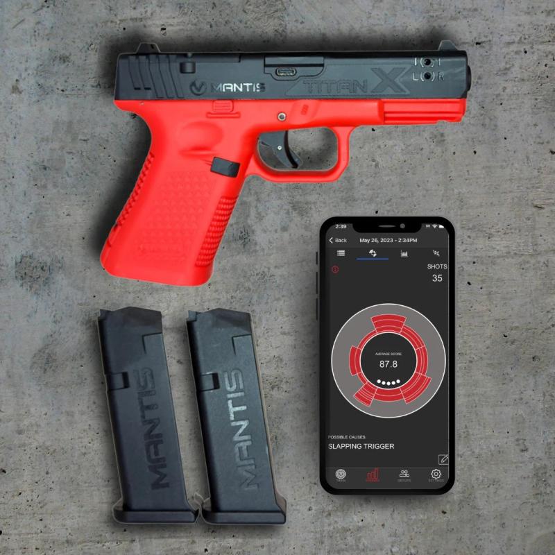 MANTIS TitanX Smart 702 – inteligentní laserová tréninková pistole Glock 45