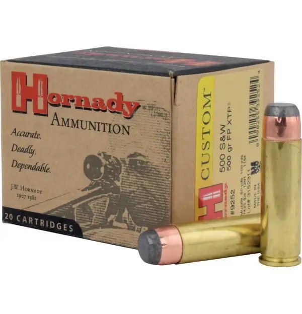 Náboje Hornady, Custom, .500SW, 500GR, FP XTP 
