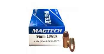 Magtech 9x19 JSP FLAT (9F) 6,15g/95gr 